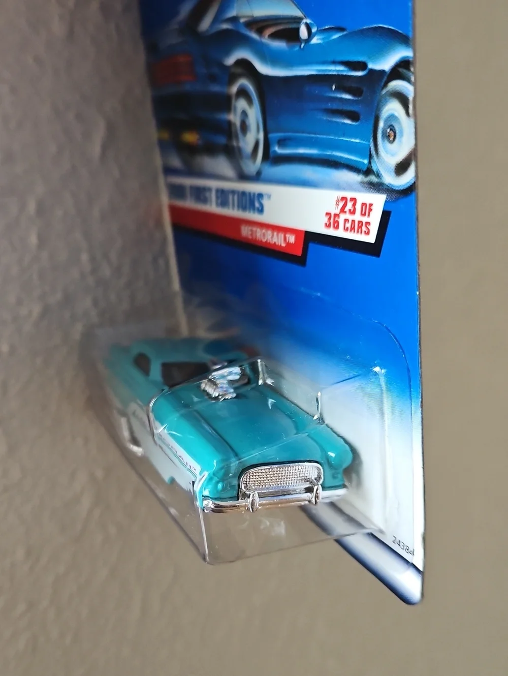 Metrorail 2000 Hot Wheels Car